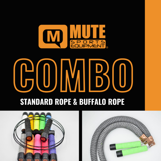 Standard Jump Rope & Super Heavy Buffalo Jump Rope Combo