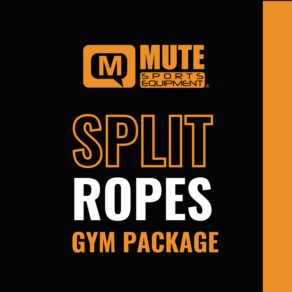Mute Sports Equipment Split Ropes Gym Package – MUTE