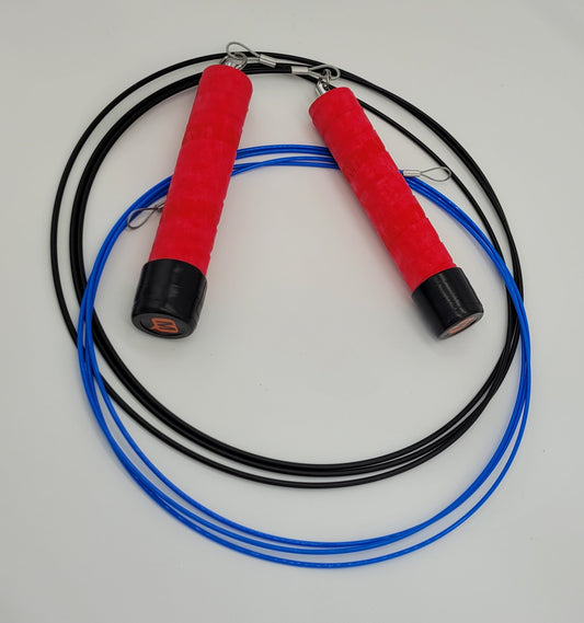 Custom Speed Jump Rope with Replacement Cable (Beginner - Intermediate)