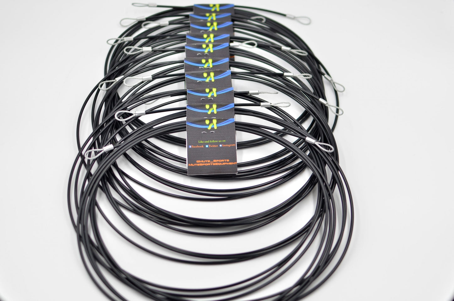 10 Custom Length Black Replacement Cables