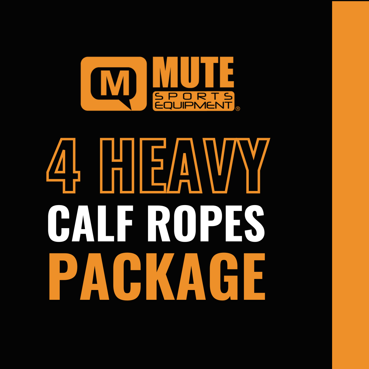 Heavy Calf Jump Rope Package of all 4 Lengths – MUTE