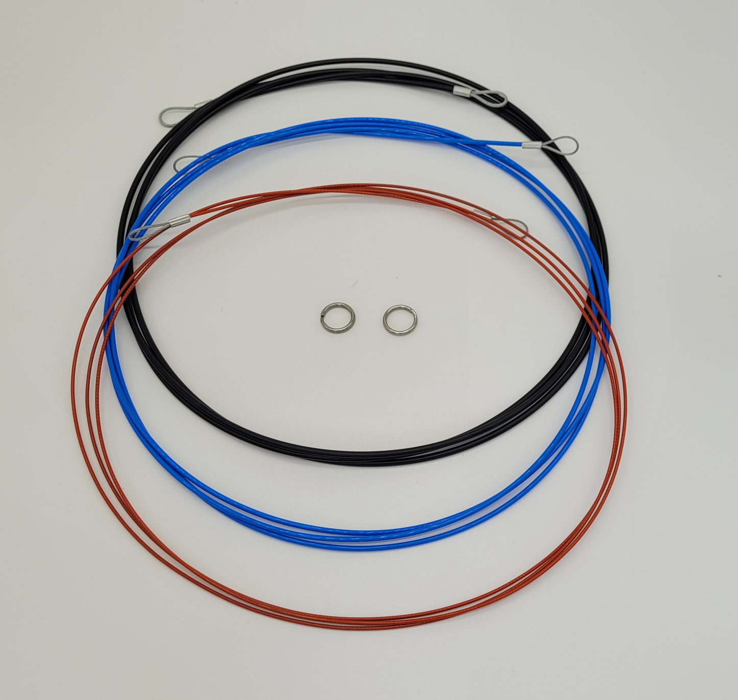 Custom Length Replacement Cable for Speed Rope with Split Rings